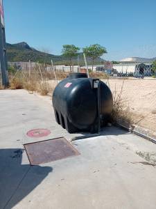 Caso real de instalación de  una fosa séptica con vertido a dominio publico